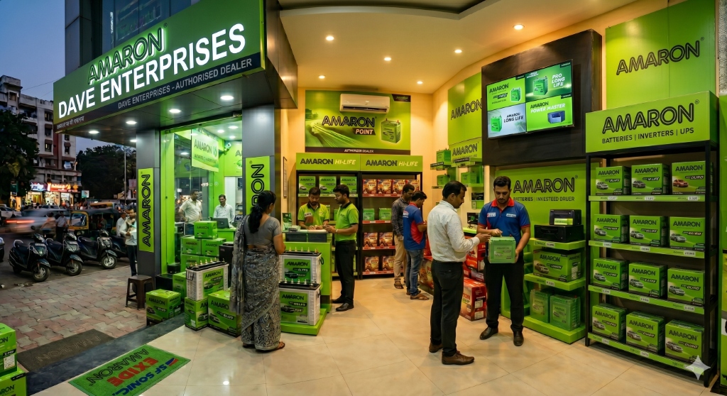 Dave Enterprises Amaron Showroom